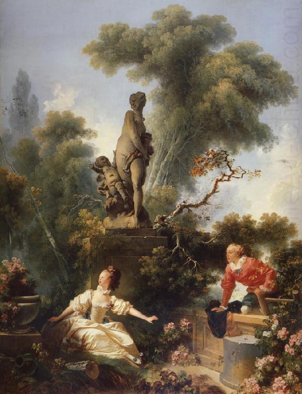 Jean-Honore Fragonard The Meeting china oil painting image